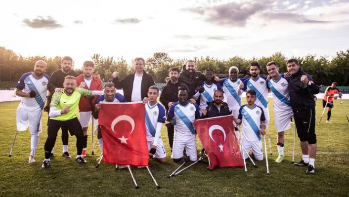 Etimesgut Belediye Ampute Spor Kulübü şampiyon oldu