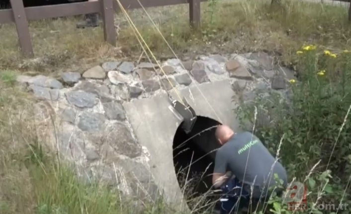 8 gün kanalizasyon çukurunda kalan engelli çocuk canlı bulundu