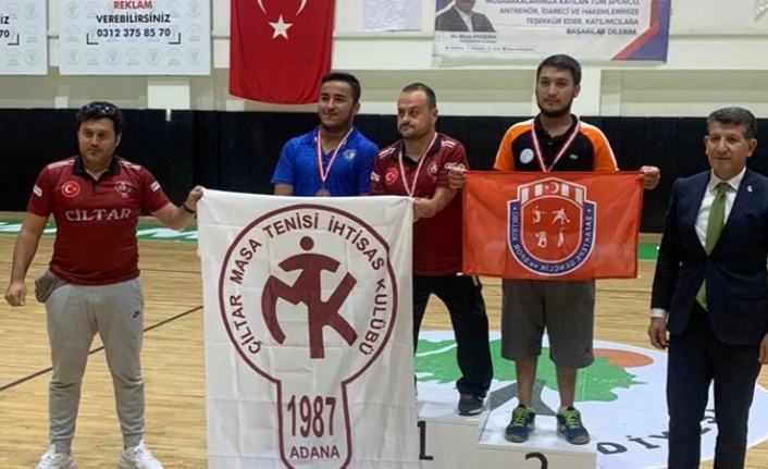 Para Masa Tenisi Türkiye Şampiyonası Ankara'da sona erdi