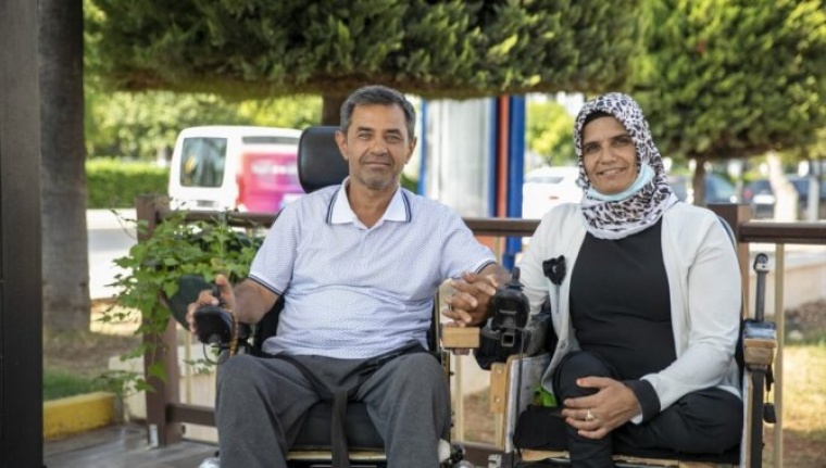 Engelli damat adayı nikaha engelli transfer aracıyla gitti