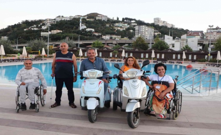 Otel konforunda Engelsiz yaşam kampı başladı