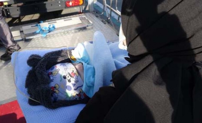 Trabzon'da SMA hastası Egemen bebek şifa yolculuğuna çıktı