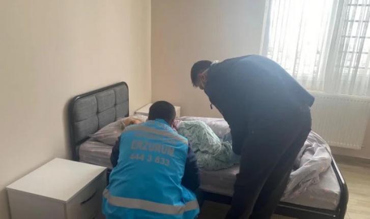 Adıyaman'dan gelen engelli vatandaşlar Palandöken Bakım Merkezine yerleştirildi
