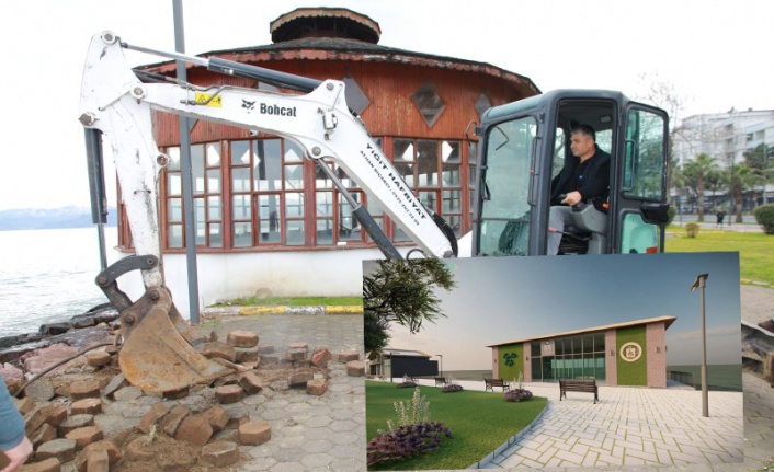 “Engelsiz Kafe” Pojesi için ilk kazma vuruldu