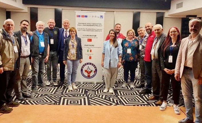 "Engelli Sürücü Adayları İçin Bir Kılavuz" adlı Erasmus+ projesi hibe almayı başardı