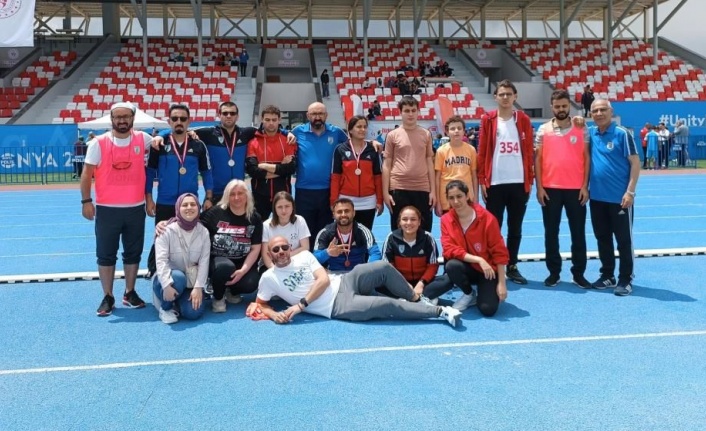 Görme engelli sporculardan 17 madalya