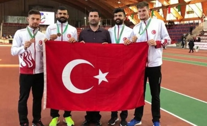 İşitme Engelliler Avrupa Atletizm Şampiyonası'nda 3 madalya