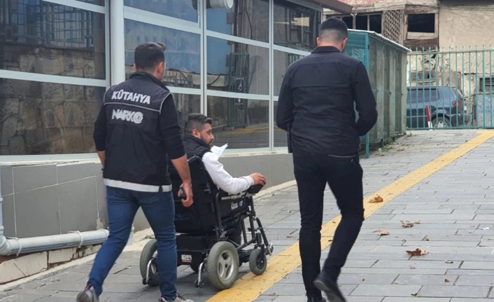 Engelli torbacı tutuklandı