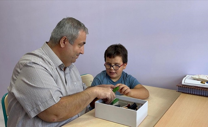 Isparta'da görme engelli halterci 47 yaşında öğretmen oldu