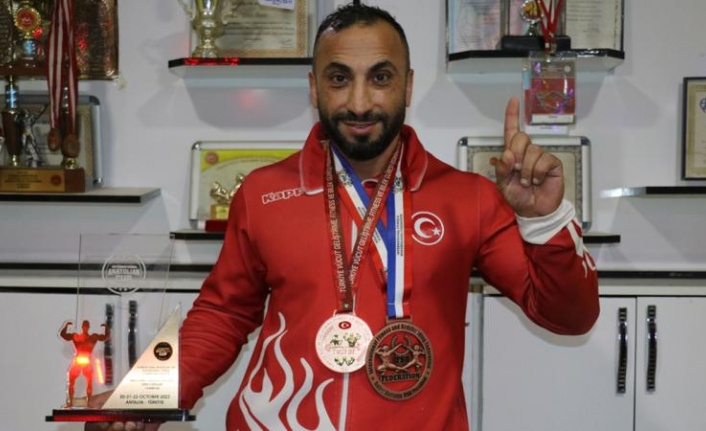 Bedensel engelli milli sporcu Muhammed Ali Bulgay'ın hedefi dünya şampiyonluğu