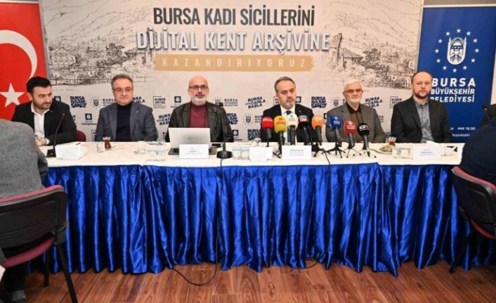 Bursa’da kent arşivi Osmanlı tarihine ışık tutacak