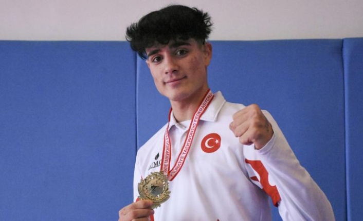 İşitme engelli milli tekvandocu Ali Can'ın hedefi dünya şampiyonluğu