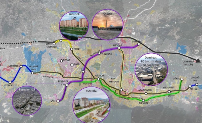 Başkan Aktaş: Raylı sistem hattı 89 kilometreye çıkacak