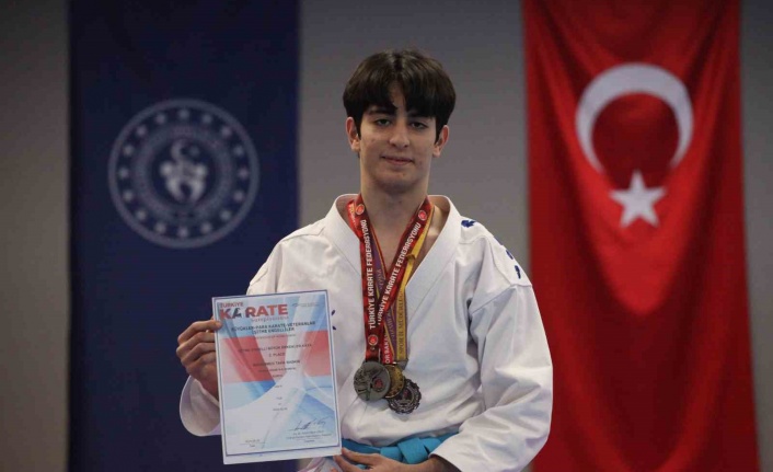 İşitme engelli 16 yaşındaki Muhammet Taha Baskın’ın hedefi olimpiyatlar