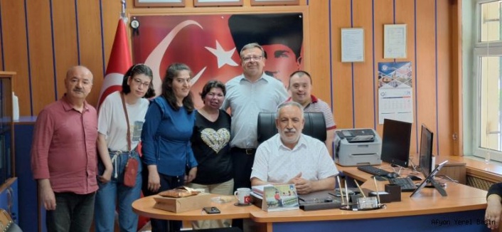 Ağır Düzey Zihinsel Engelliler Derneğin'den Onurlandırıcı Ziyaret