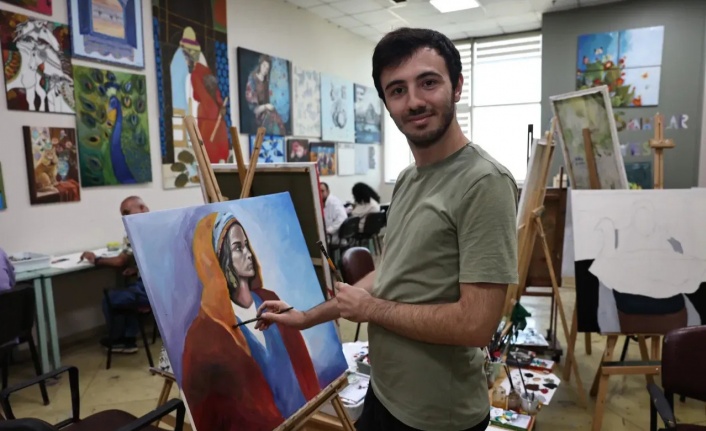 Otizmli Öğrenci Hamza Danışmanoğlu’nun Bağcılar’da Sanat Başarısı