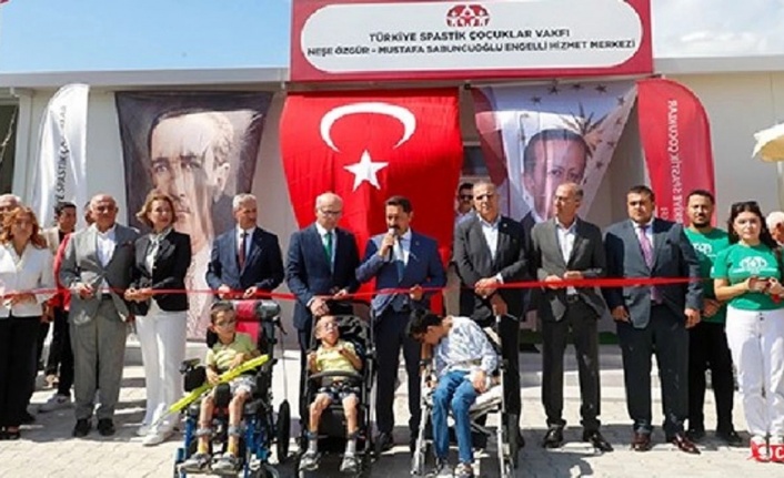Neşe Özgür-Mustafa Sabuncuoğlu Engelli Hizmet Merkezi Hizmete Girdi