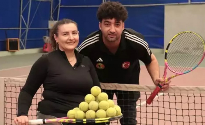 Film gibi başladı... Engelli çift sporla hayata tutundu