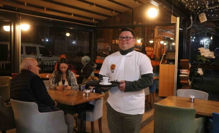 Engelli Bireylerin İş Hayatına Kazandırıldığı “Engelsiz Kafe” Açıldı