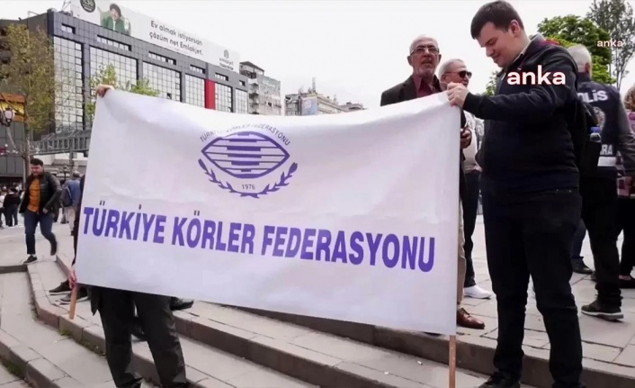 Türkiye Körler Federasyonu'ndan 'Engelliler Haftası' açıklaması: Nutuk değil, hak istiyoruz