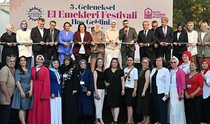 Yıldırımda 5. El Emekleri Festivali başladı