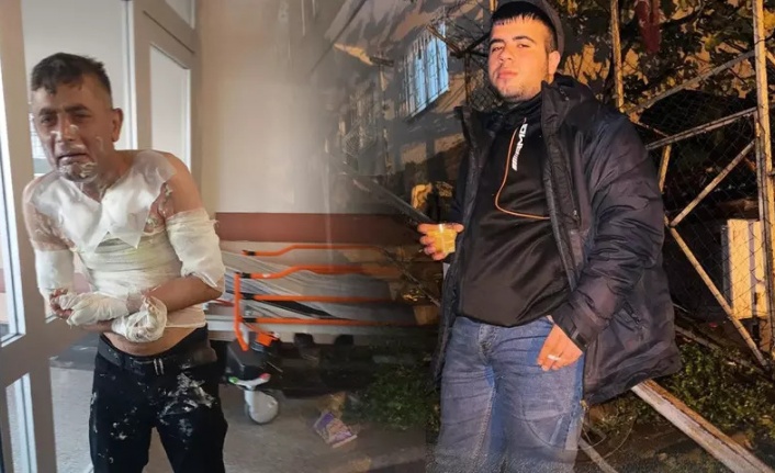 Engelli vatandaşa dehşeti yaşattı. Üzerine benzin döküp yakmış