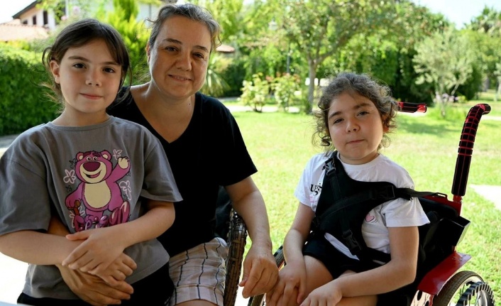 SMA mücadelesi sonuç verdi: Çağla ayağa kalktı
