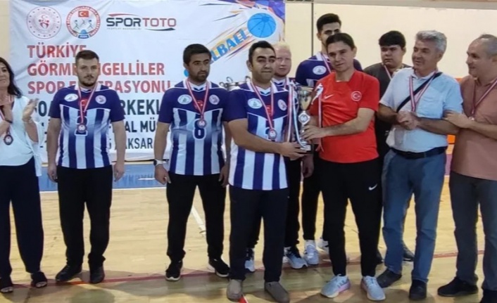 Afyonkarahisar Engelliler Gençlik ve Spor Kulübü Goalball'da 2. Lig'e Yükseldi