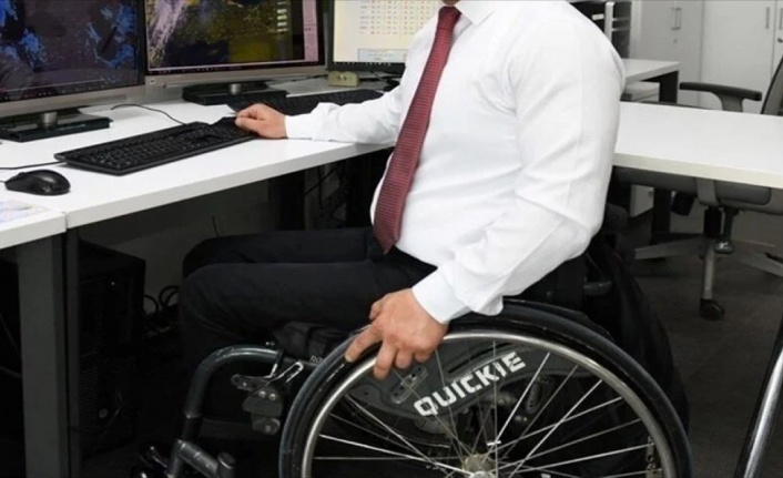 Kamuya engelli memur alımı için düğmeye basıldı