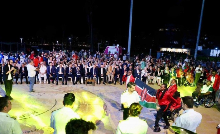Dünya Bedensel Engelliler Plaj Oyunları’nın açılış töreni yapıldı