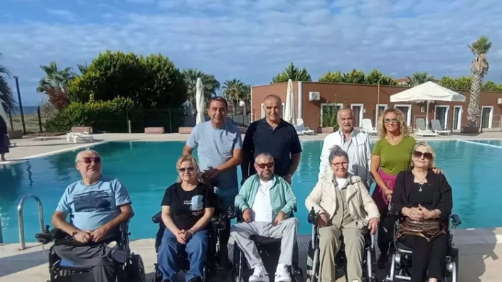 Engelli bireyler sosyal yaşam kampında moral depoladı
