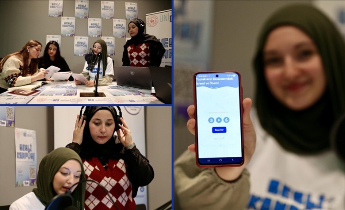 Görme engelli üniversiteliler ders notlarına "sesli" ulaşabilecek