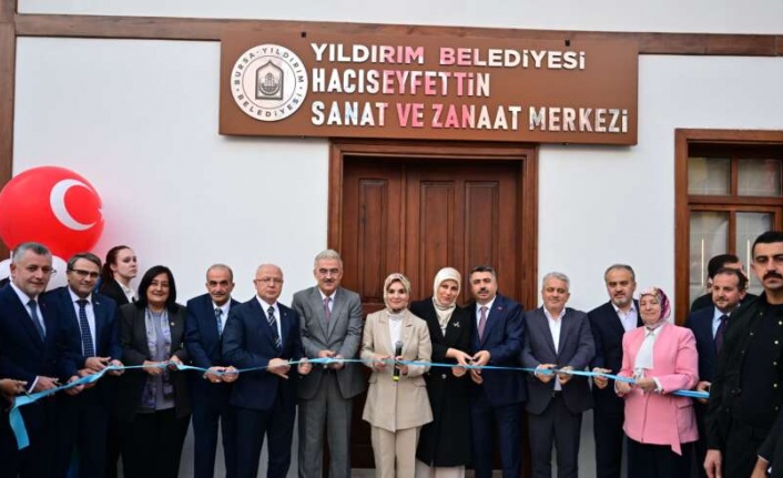Yıldırım’a Sanat Ve Zanaat Merkezi