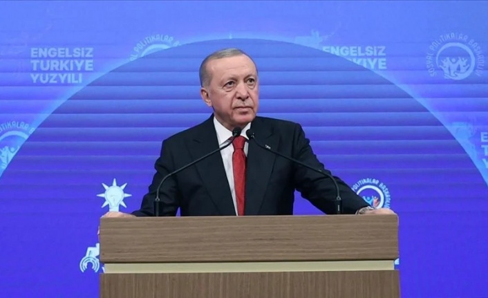 Cumhurbaşkanı Erdoğan’dan engelli vatandaşlara mesaj: Türkiye Yüzyılı'nı sizlerle birlikte Engelsiz Türkiye Yüzyılı yapacağız