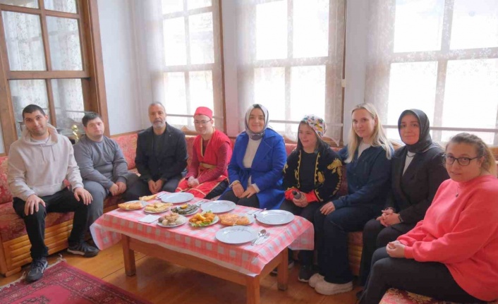 Engelli öğrenciler unutulmaz bir gün yaşadı