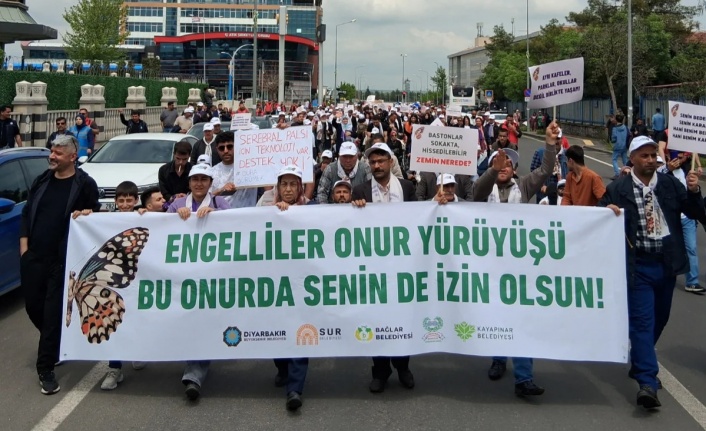 Diyarbakır’da Engelliler Onur Yürüyüşü: "Ayrı kafeler, parklar, okullar değil, birlikte yaşam"