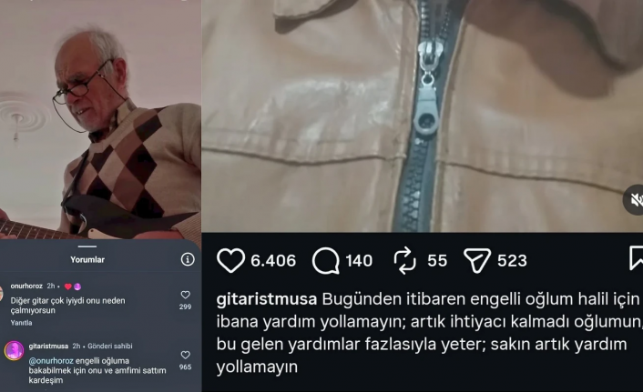 Engelli oğlu için gelen yoğun yardımlar sonrası  “Artık para yollamayın” çağrısı yaptı