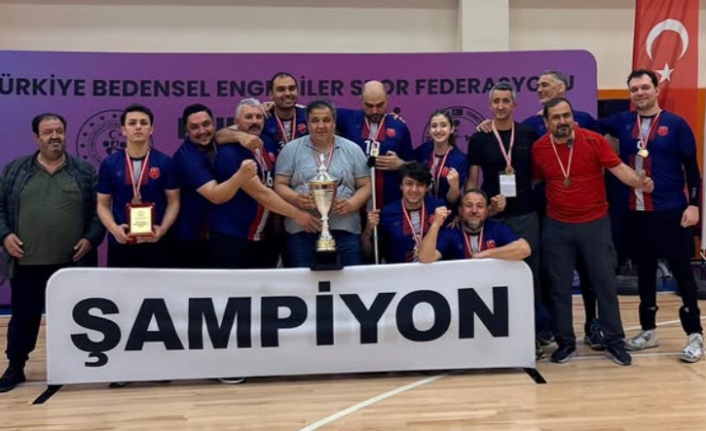 Mersin’de oynanan finalde büyük zafer!