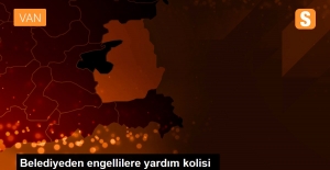 Belediyeden engellilere yardım kolisi