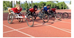Engelli sporcular düzenli antrenmanlarla form tutacak