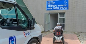 Ankara'da engelli vatandaşları yolda bırakmayan hizmet