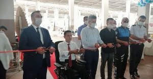 Engelliler ve Yaşlılar Derneği ve AVESK ofisi düzenlenen törenle açıldı