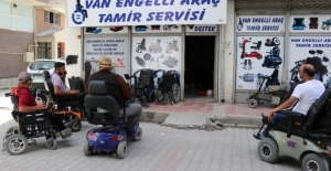 Van’da engelli araç tamir servisi açıldı