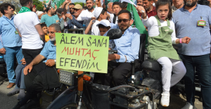 Engelliler, Gazze katliamına karşı İslam dünyasının sessizliğine tepki gösterdi