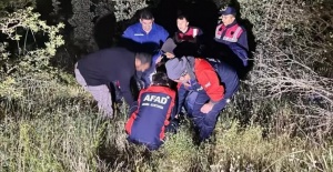 Kaybolan zihinsel engelli kadın, termal dron yardımıyla bulundu