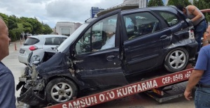 Engelli Sürücü, Hurdaya Dönen Araçla Çekici Üzerinde Doktor Randevusuna Gitti