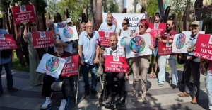 Dünya Barış Günü’nde 365 Gün Engelliyiz Platformu Basın Açıklaması Yaptı