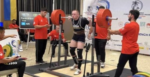 Mersin'de Görme Engelliler Dünya Halter Şampiyonası Devam Ediyor