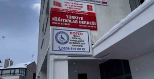 Bolu'da hırsızlar, engelliler derneğinin masa ve sandalyesini çaldı