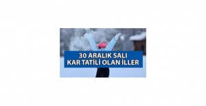 Okullar tatil mi? Salı günü kar tatili olan il ve ilçeler belli oldu